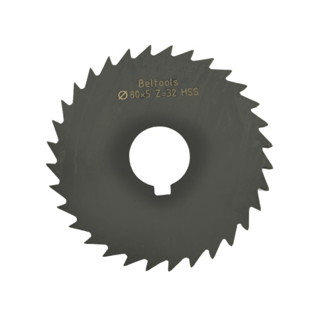 Фреза прорезная 80х5х22 Z=32 тип 2 без ступицы, с ш/п HSS Nit ГОСТ 2679-93 Beltools