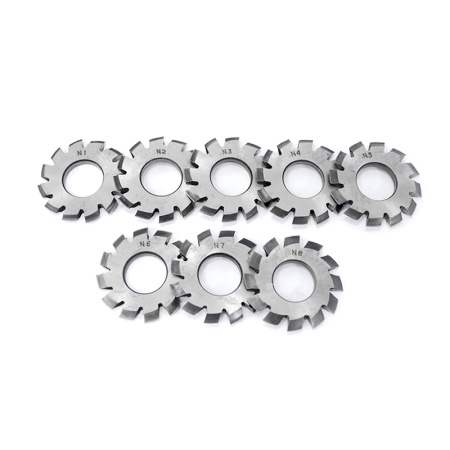 Фреза дисковая зуборезная М0,7 Р6М5 (8 шт) Z=12 dпос=13 D=32 Московский завод "Фрезер"