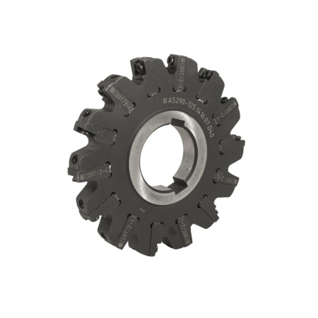 Фреза трехсторонняя 125х14-16х40 с механическим креплением 4гр пл-н SPMT 09T308 Z=14 (2х7) AS290-125.1416.07.D40 NOX «Русский Инструмент» (РИ)