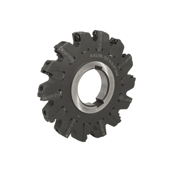 Фреза трехсторонняя 125х14-16х40 с механическим креплением 4гр пл-н SPMT 09T308 Z=14 (2х7) AS290-125.1416.07.D40 NOX «Русский Инструмент» (РИ)