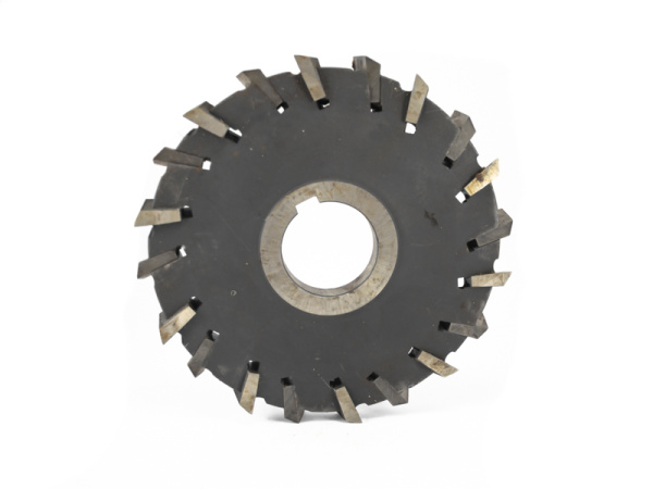 Фреза трехсторонняя 200х20х50 Z=20 со вставными рифлеными ножами Р6М5 ГОСТ 1669-78 БелФрез