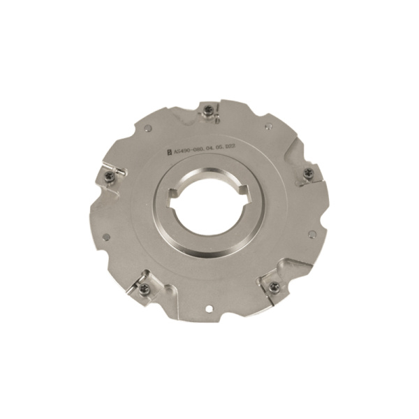 Фреза трехсторонняя 80х4х22 с механическим креплением 4гр пл-н с тан. креплением ZNHX 02 Z=10 (2х5) AS490-080.04.05.D22 «Русский Инструмент» (РИ)