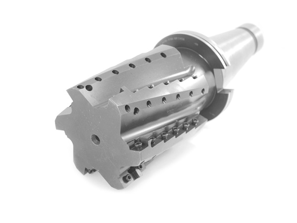 Фреза торцово-цилиндрическая 100x109x285 "кукуруза" с механическим креплением 4гр пл-н ZPCW 2004APTR, SPCW 120408 Z=6 к/х исп3 конус 7:24 50 «Русский Инструмент» (РИ)