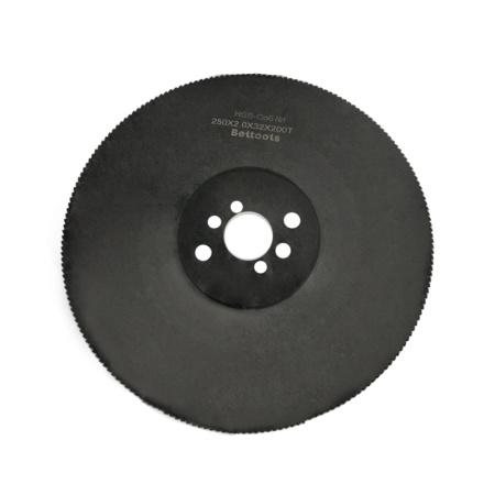 Фреза отрезная 250х2х32 Z=200 тип 1 со ступицей, без ш/п HSSCo5 Nit ГОСТ 2679-93 Beltools