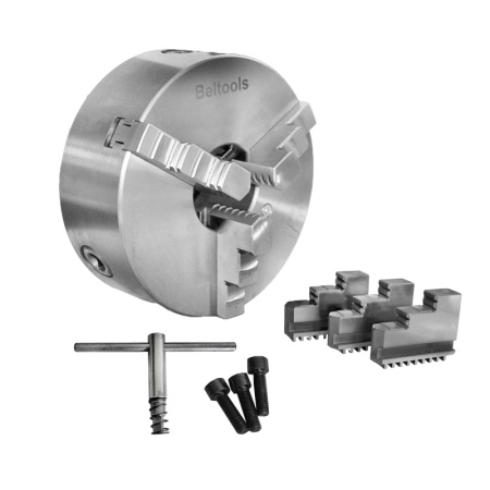 Патрон токарный 250-ПТ 3-x кулачковый (7100-0009П) К11 с обратными кулачками Beltools