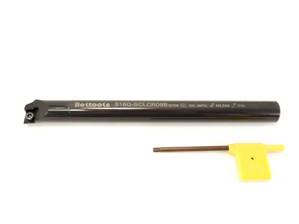 Резец расточной с ромбической пластиной D=16 L=180 S16Q SCLCR 09 «Русский Инструмент» (РИ)