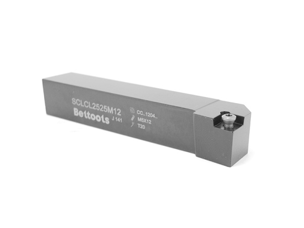 Резец проходной с ромбической пластиной 25х25х150 SCLCL 2525 M12 левый «Русский Инструмент» (РИ)
