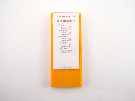 Пластина сменная параллелограммная APKT 11T304-RM PC25 «Русский Инструмент» (РИ)