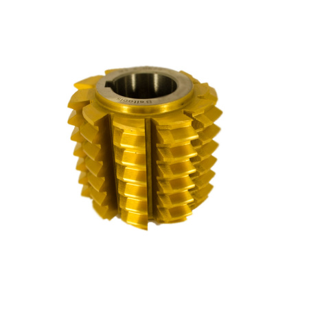 Фреза червячная для шлицевых валов М3 A Р6М5 2520-0678 30гр. (2гр.18 мин.) 80x71x32 мм износостойкое покрытие тип 1 ГОСТ 6637-80 Beltools