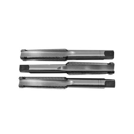 Метчик трапецеидальный Tr30х3 машинно-ручной HSS левый 3шт компл. L=200мм Beltools