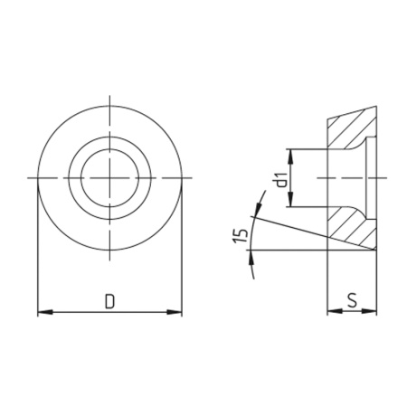 Пластина сменная круглая RDEW 0501MO PP25M «Русский Инструмент» (РИ)