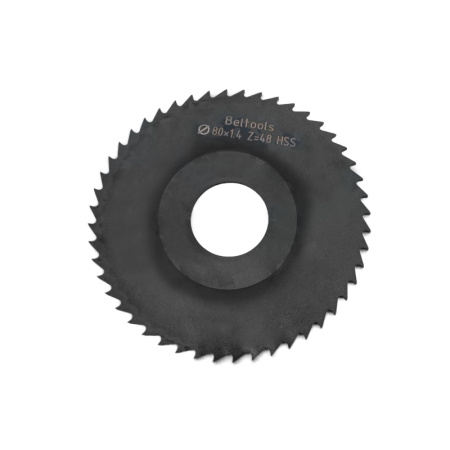 Фреза прорезная 80х1,4х22 Z=48 тип 2 со ступицей, без ш/п HSS Nit ГОСТ 2679-93 Beltools