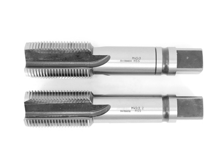 Метчик М45х3 машинно-ручной (HSS) 2шт компл. исп2 ГОСТ 3266-81 Beltools