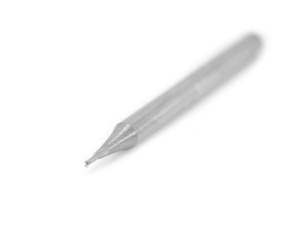 Фреза концевая сферическая твердосплавная 1х2х50 R=0,5 N15 Z=2 ц/х dхв=4мм G220A-010.020-N15 «Русский Инструмент» (РИ)