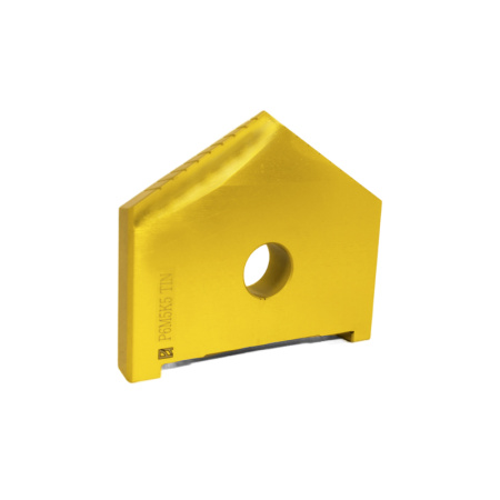 Сверло перовое (пластина) 130 Р6М5К5(M35) по металлу TiN 2000-1278 ГОСТ 25526-82 «Русский Инструмент» (РИ)