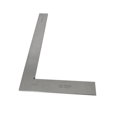 Угольник слесарный поверочный УП 400х250 кл.1 ГОСТ 3749-77