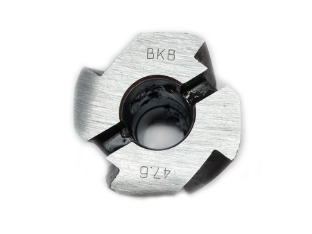 Зенкер насадной 47,6 ВК8 L=50мм dпос=19мм ХЗТМ им.Малышева