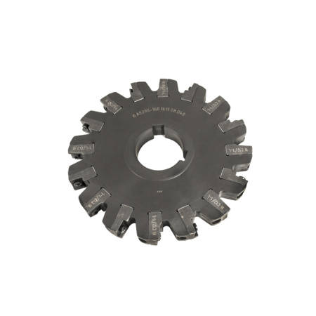 Фреза трехсторонняя 160х16-19х40 с механическим креплением 4гр пл-н SPMT 120408 Z=16 (2х8) AS290-160.1619.08.D40 NOX «Русский Инструмент» (РИ)