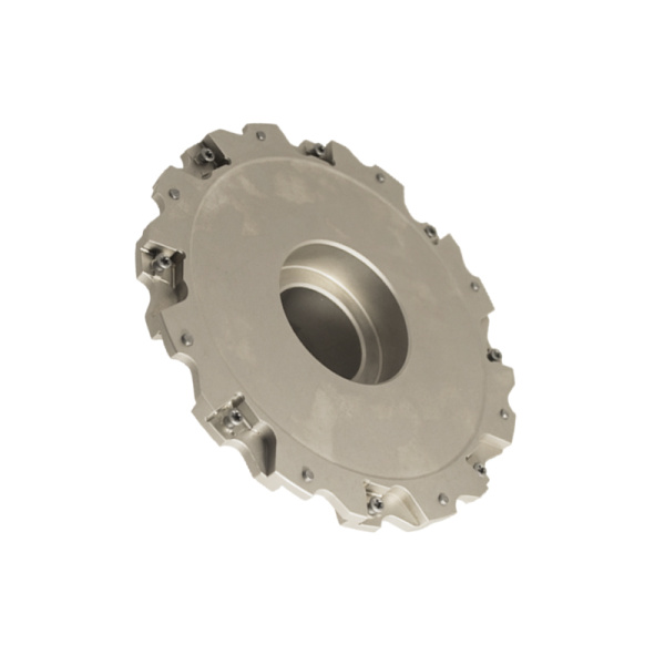 Фреза трехсторонняя 160х7х40 с механическим креплением 4гр пл-н с тан. креплением ZNHX T3 Z=16 (2х8) с фланцем AS490-R160.07.08.B40 «Русский Инструмент» (РИ)