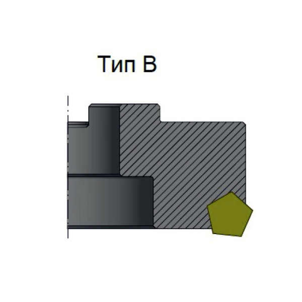 Фреза торцовая 250 с механическим креплением 5гр пл-н PN.. 110408 Z=14 dпос=50мм левая AF167-L250.09.14.B50 ГОСТ 26595-85 «Русский Инструмент» (РИ)
