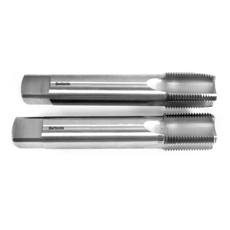 Метчик трубный G3/4'' 14 ниток машинно-ручной HSS 2шт компл. исп1 ГОСТ 3266-81 Beltools